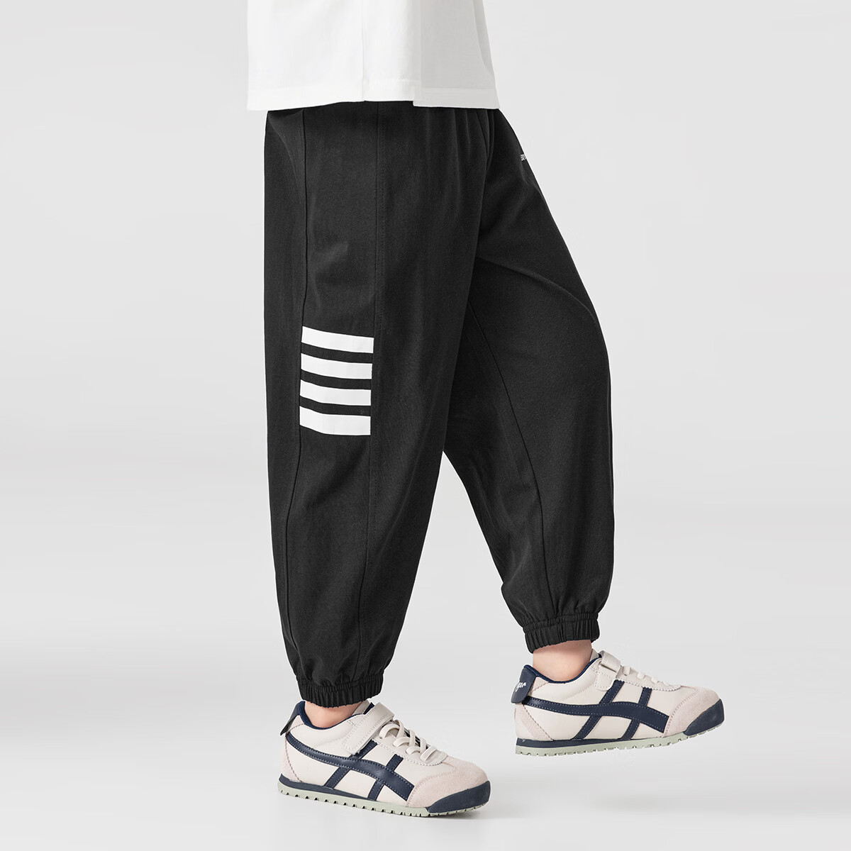 Duoduo Kids Clothing [Soft Elastic Breathable Versatile Cooling] Mosquito-Repellent Pants 2026 Summer Pure Cotton Long Jogger Pants for Children