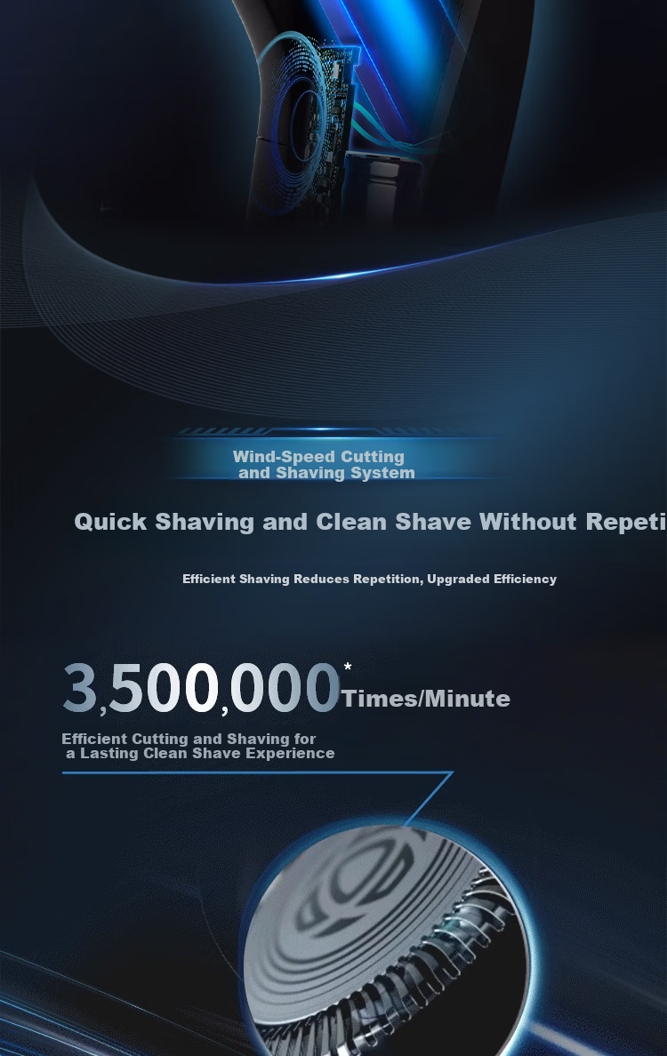 PHILIPS Electric Shaver S2315/00 Fully Imported Waterproof 1-Hour Quick Charge Built-in Sideburn Trimmer Gift for Boyfriend Husband Father New Year 5