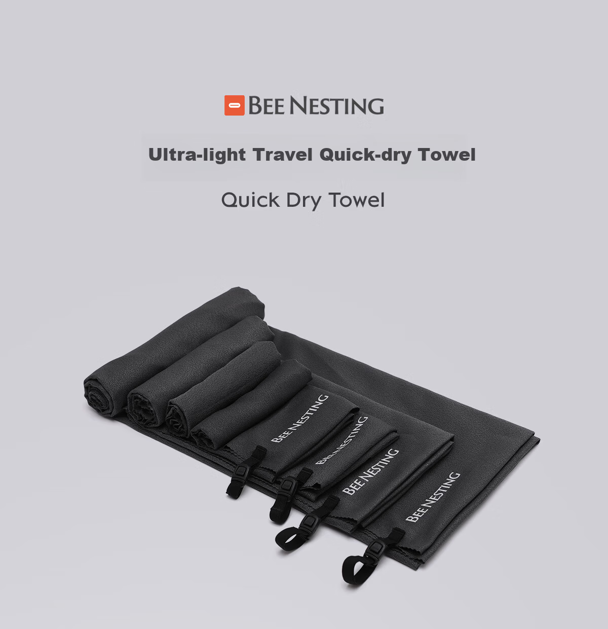 Fengzhu Travel Portable Quick-Dry Towel Swimming Absorbent Towel Sports Travel Essential Beach Towel 1