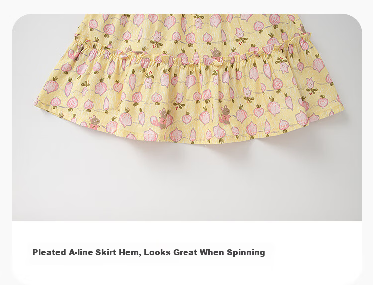 BALABALA Kids Baby Dress Set Girls Children's Two-Piece Outfit 2025 Autumn Sweet Cute 209325111001 4