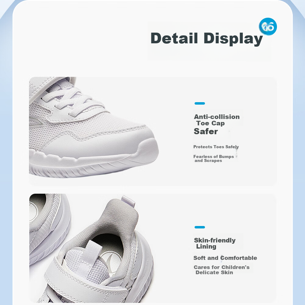 Anta Kids Girls Sports Shoes 2026 Summer Breathable Mesh Running Shoes for Toddler Girls A22619977 12