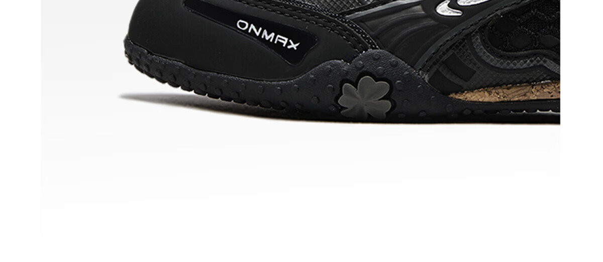 ON MAX Star Model Four-Leaf Clover Training Shoes Casual Slip-On Sneakers Unisex Spring Summer New Black Size 40 18