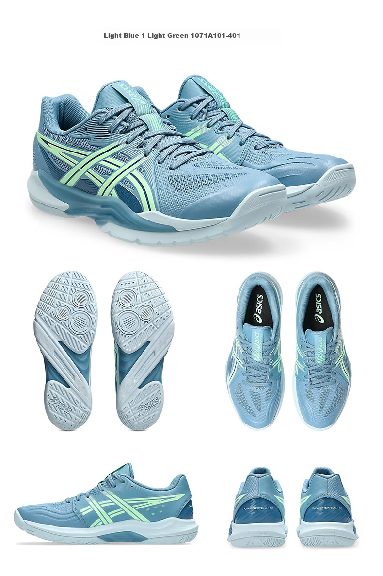 ASICS Powerbreak FF 1073A090-100 Men's Badminton Shoes Cushioning Durable Aurora 40.5 11