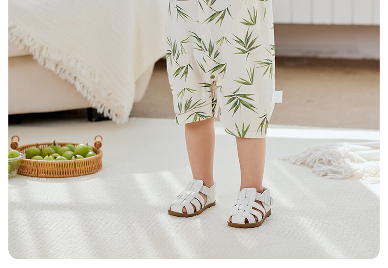Happy Little Bear Newborn Summer Romper Lightweight Breathable Monk Suit Baby Short Sleeve Bodysuit Antibacterial Mite-Resistant Clothing 30