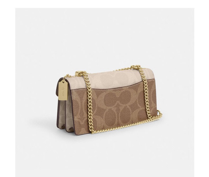 COACH KLARE Classic Logo Women's Shoulder Crossbody Envelope Bag 6