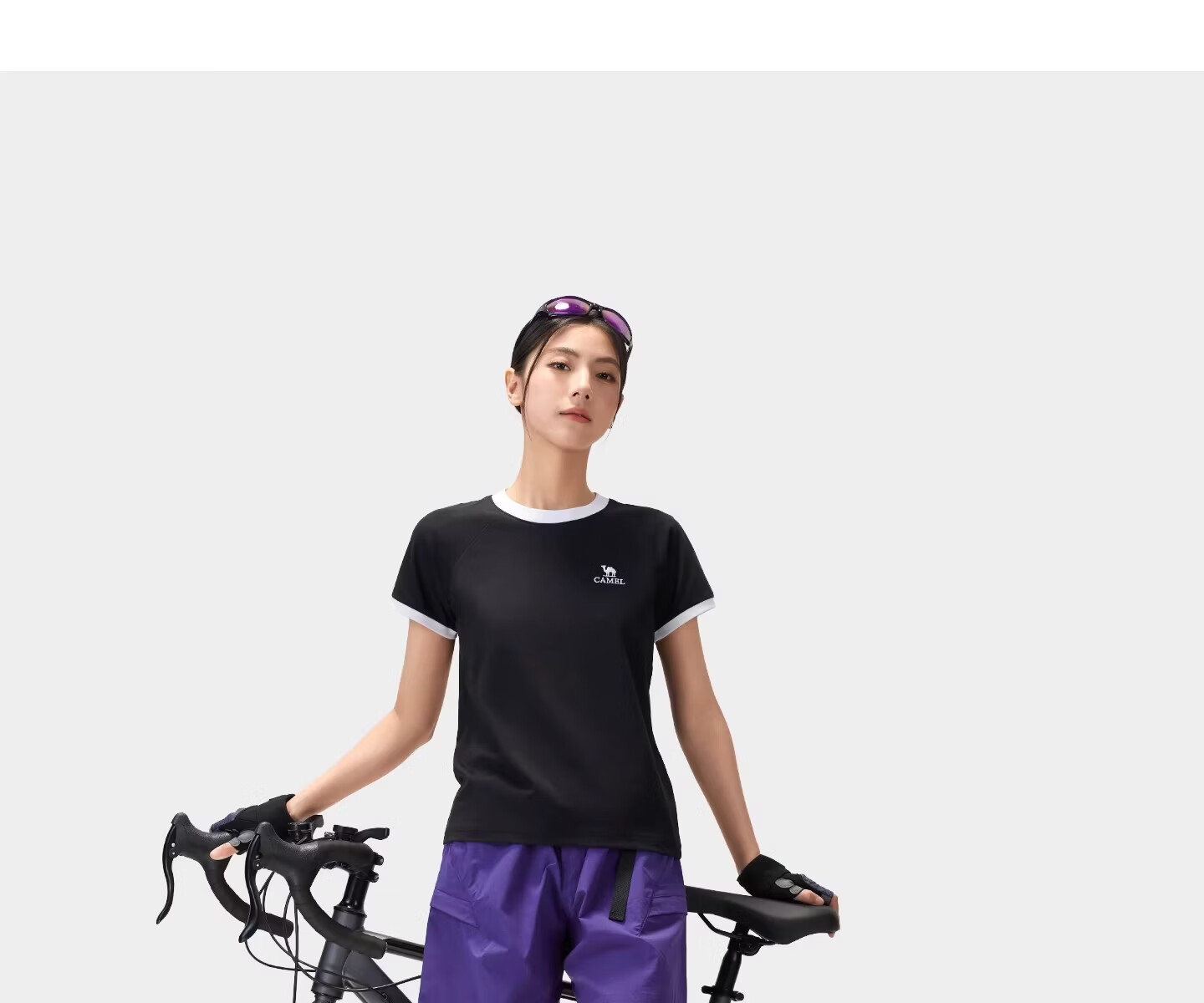 CAMEL Outdoor Quick-Dry Short Sleeve Unisex 2026 Spring Summer Breathable Sports Loose Fit Crew Neck Casual T-Shirt 9001 43