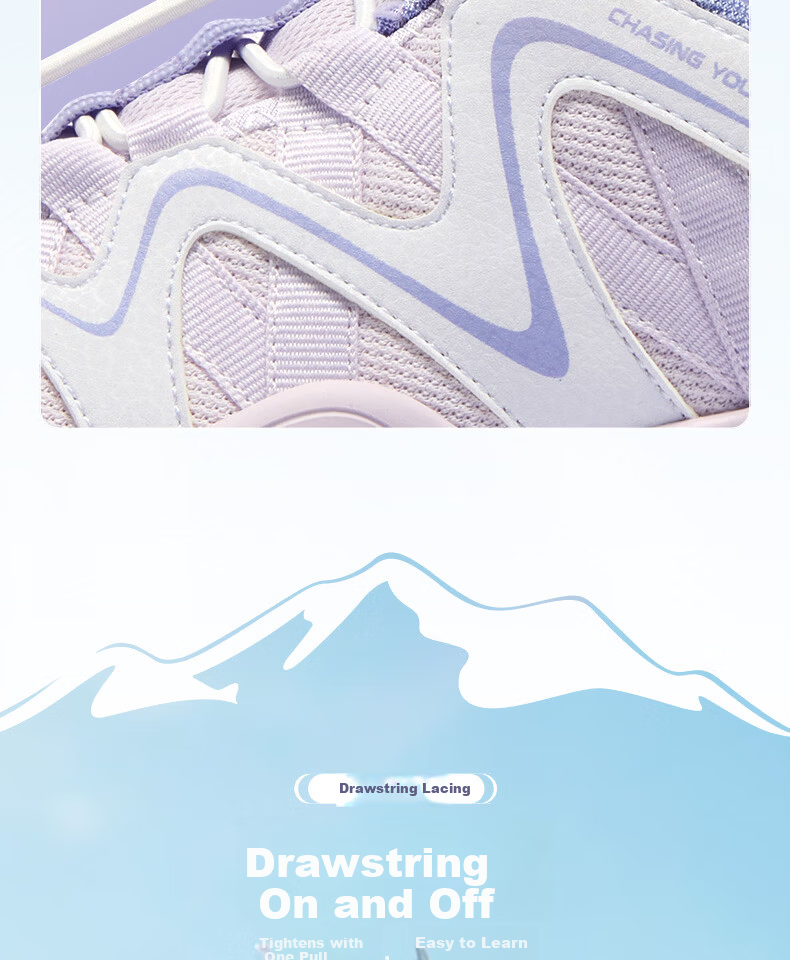 361° Kids Sports Shoes 2026 Spring Boys and Girls Lightweight Rebound Outdoor Casual Running Shoes White Size 37 8
