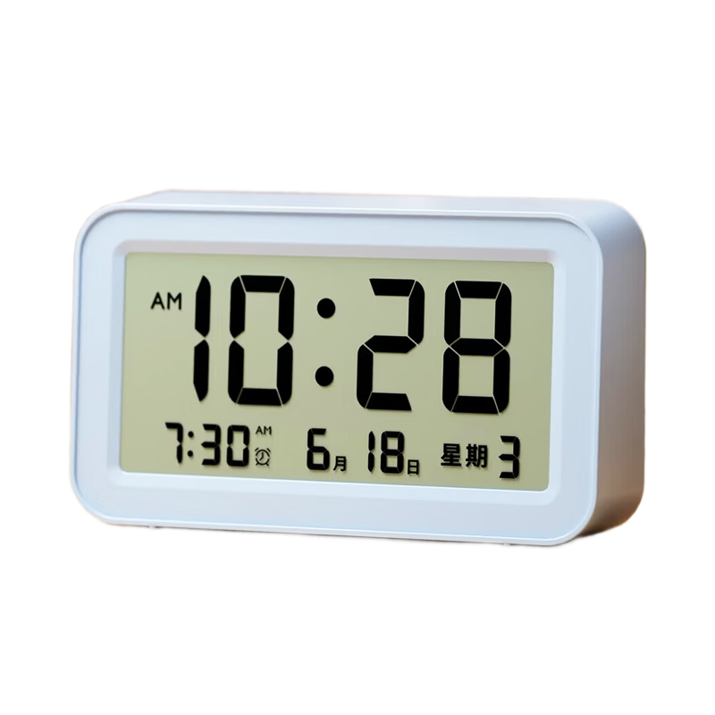 Compas Electronic Alarm Clock, Multifunctional Timepiece, Powerful Wake-Up Device for Desktop And Bedside, Specially Designed for Children And Students, Essential for Back-To Season, 6013 Vibrant Blue, Children's Day Gift