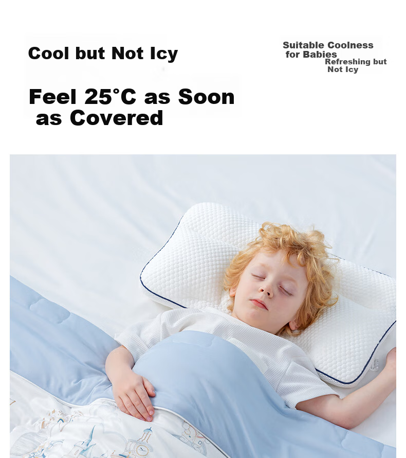 Betis Children's Summer Cooling Quilt Baby Blanket Four Seasons Universal Baby Kindergarten Air Conditioning Quilt Forest Adventure 150×120cm 7