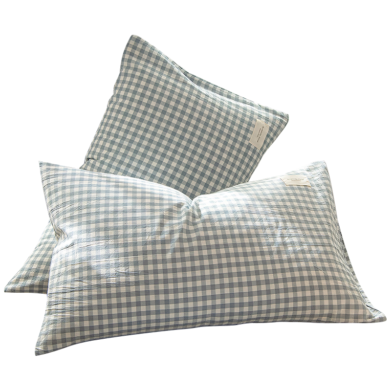 MUJI A-Grade Xinjiang Cotton Pillowcase Simple 100% Cotton Pillow Cover 48x74cm Pair