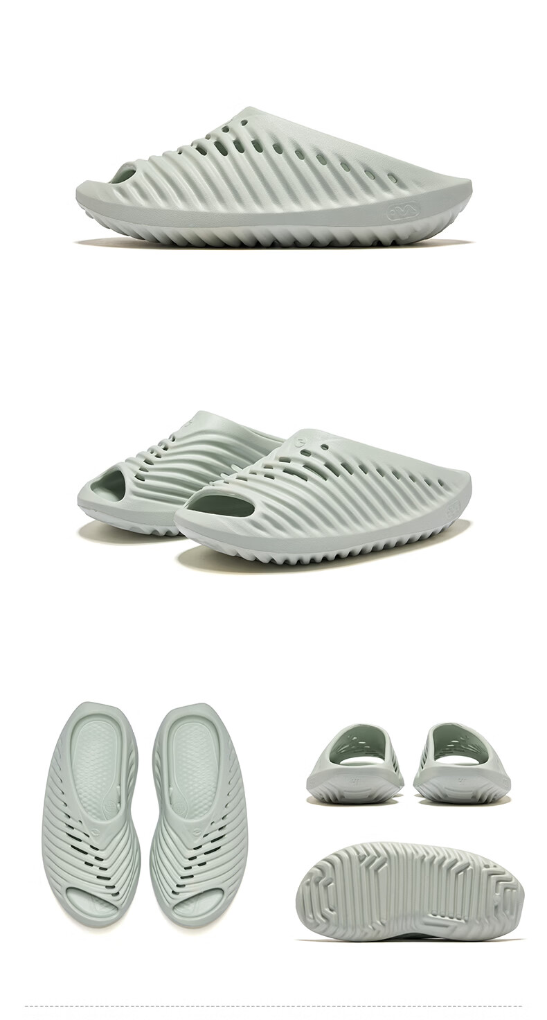 ERKE Men's Comfortable Soft Sole Outdoor Lightweight Casual Sports Slippers | Zhijing Slippers 4.0 27