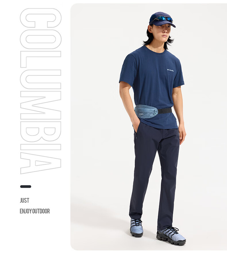 Columbia Men's T-Shirt 26 Spring Summer Urban Outdoor Breathable Crew Neck Short Sleeve AE3130 011 L 10
