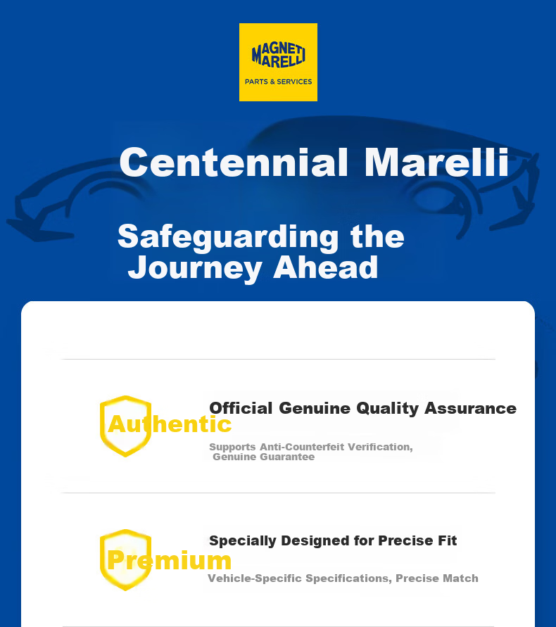 MAGNETI MARELLI Car Windshield Wipers, Quiet And Wear-Resistant Natural Rubber, Compatible with Tesla MODEL Y1 Pair 1