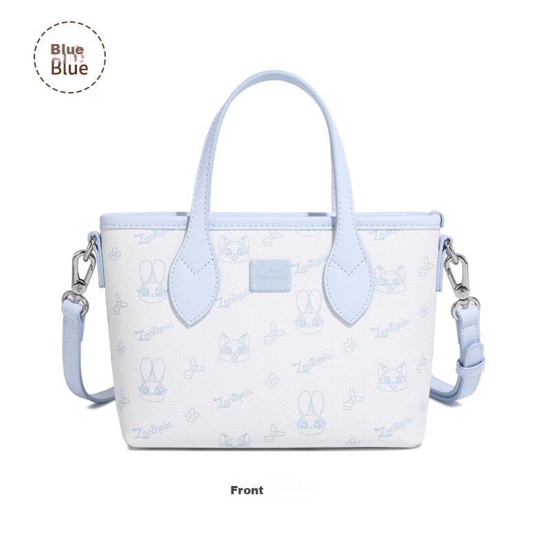 Disney Women's Bag Hopps Beaver Series Tote Bag Large Capacity Handbag Shoulder Crossbody Bag Forest Style Bag 9