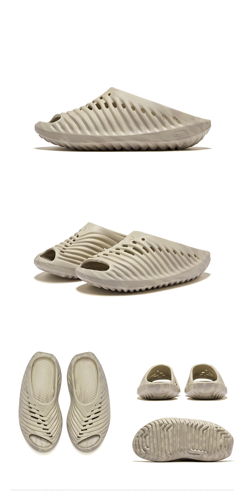ERKE Men's Comfortable Soft Sole Outdoor Lightweight Casual Sports Slippers | Zhijing Slippers 4.0 25