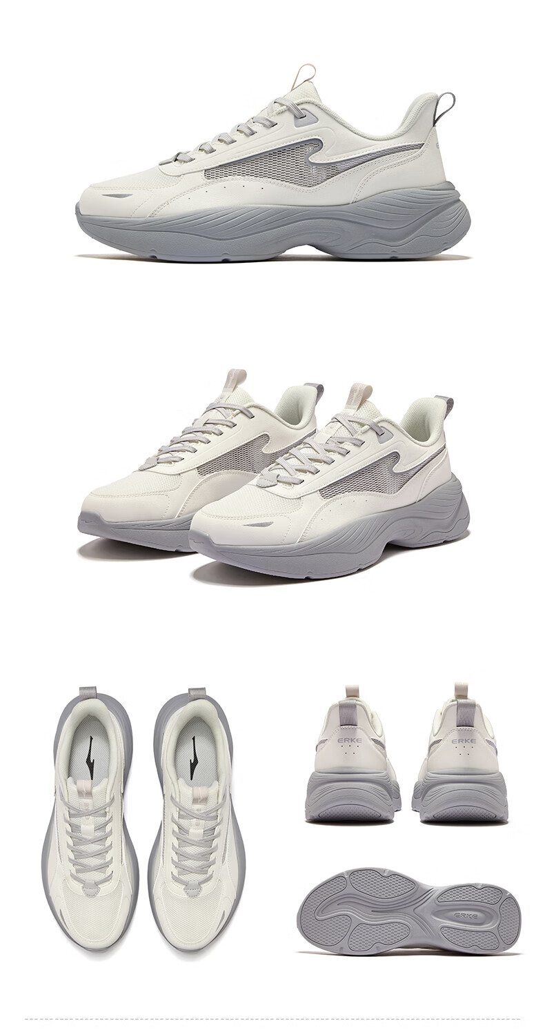 ERKE Casual Men's Shoes Sports Shoes 26 Spring New Comfortable Versatile Soft Sole Lightweight Casual Running Shoes | Shuxing 2.0 15