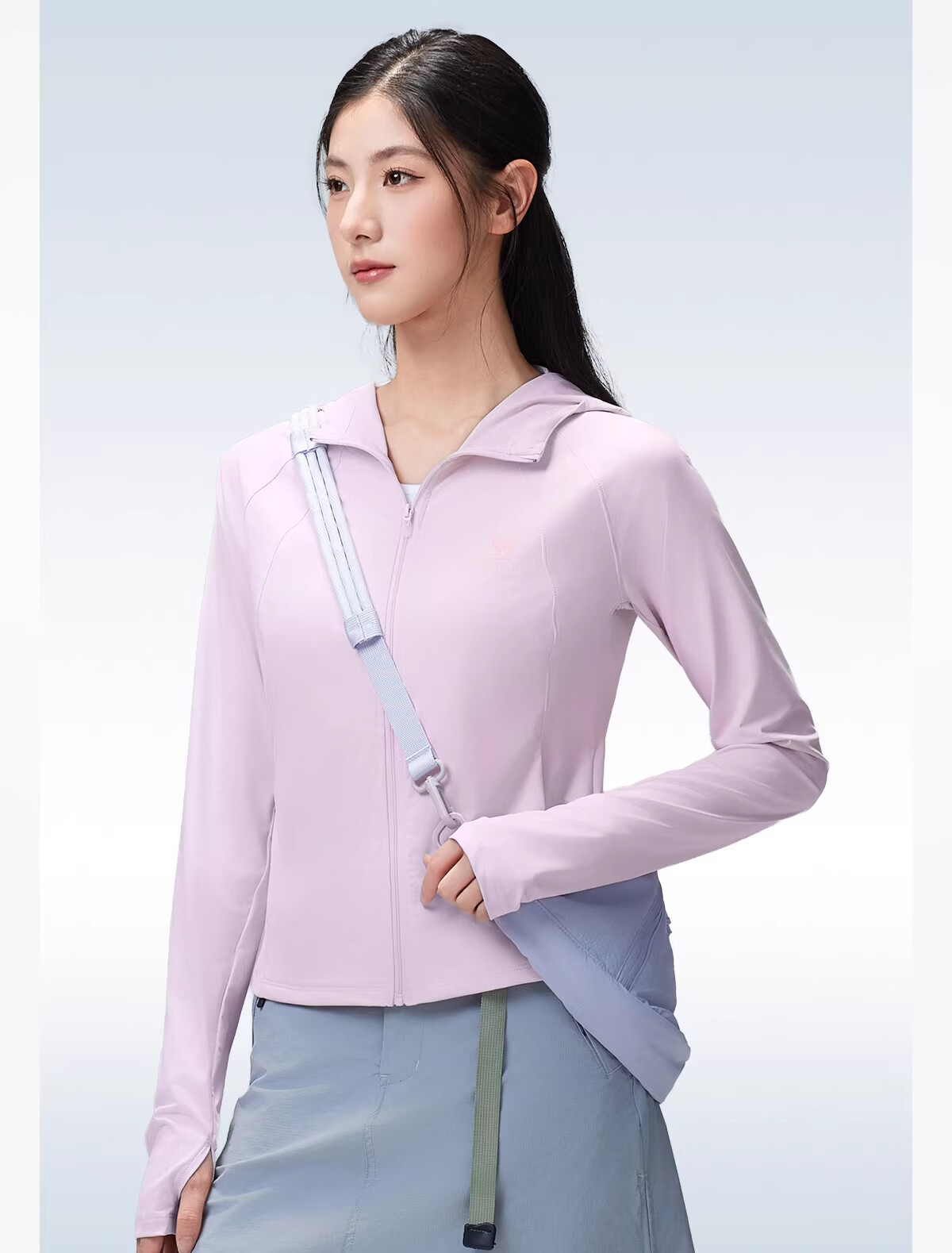 CAMEL Outdoor Cold White Original Yarn Sunscreen Jacket for Women 26 Spring Summer New Slim Breathable Cooling Coat 1157A 21