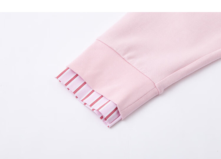 Demana [Comfort Elastic Air Layer] Spring Simple Style Colorblock Letter Embroidery Loose Fit Petite Women's Sweatshirt 12