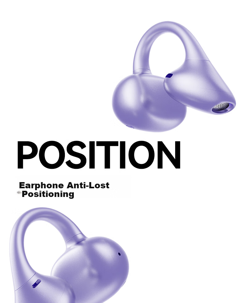 SANAG Sena ANC Clip-on True Wireless Bluetooth Earbuds Active Noise Cancelling Earphones Lossless Sound Quality Long Battery Life Translator Gift for Elders and Partners 25