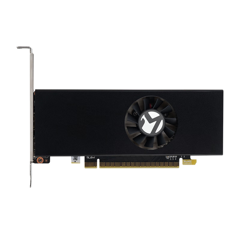 MAXSUN MS-GTX1050Ti LP 4G Low Profile Graphics Card for Gaming and Home Office Use