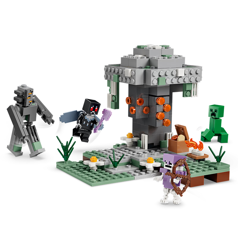 LEGO Minecraft 21586 Pale Garden Boys Girls Kids Toys Birthday Gifts New Year Decorations