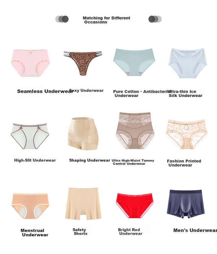 Moonbadi Women's High-Waist Shaping Underwear Tummy Control Seamless Slimming Hip-Lifting Briefs 13