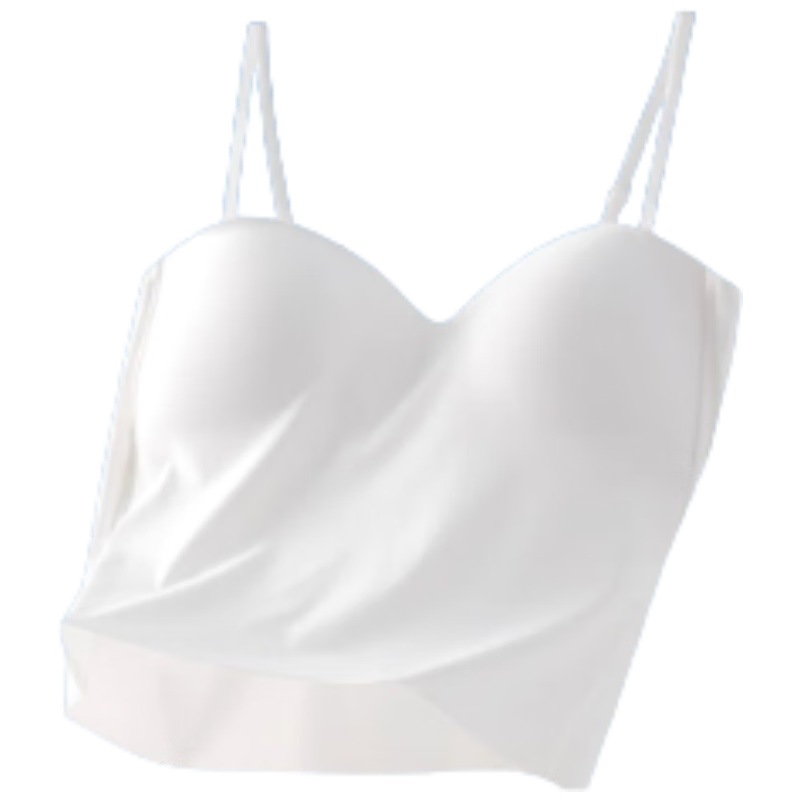 FitonTon Plus Size Camisole Tank Top for Women with Built-in Bra, Slimming Chest, Strapless Tube Top, Lightweight Outerwear for Plus Size Women
