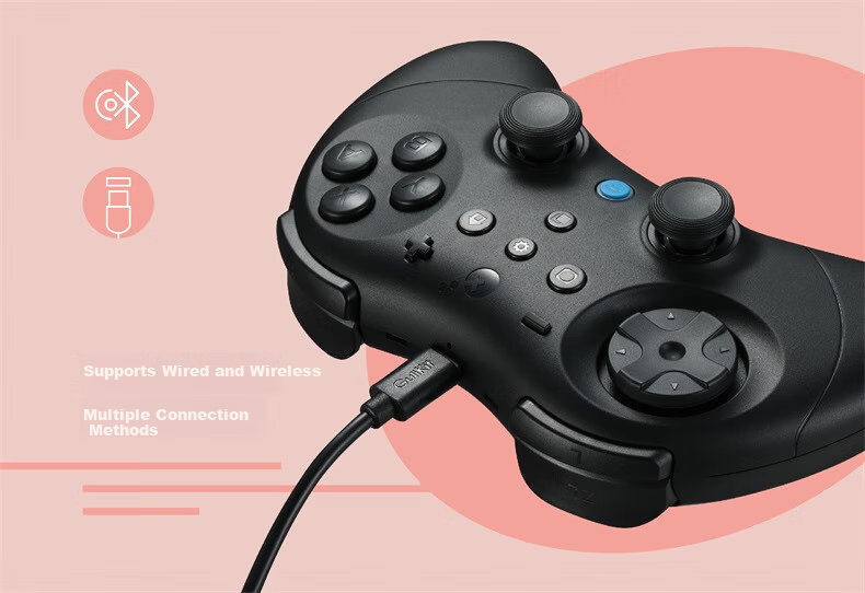 GuliKit Guli Elf 2 Game Controller for Switch 2 One-Key Wake Wireless Bluetooth Symmetric PC Android iOS Nintendo NS2 Zelda Genshin Xbox 15