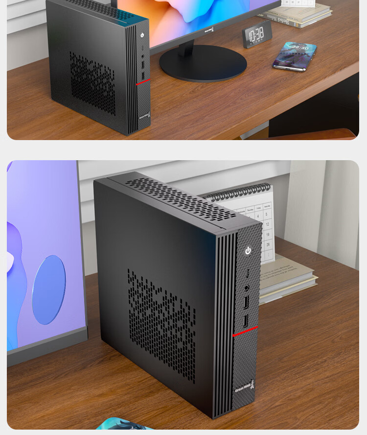 Great Wall Lingyun THC37 Desktop Computer Business Office Home Entertainment Complete PC (Quad-Core Core i3, 16GB RAM + 512GB SSD) 11