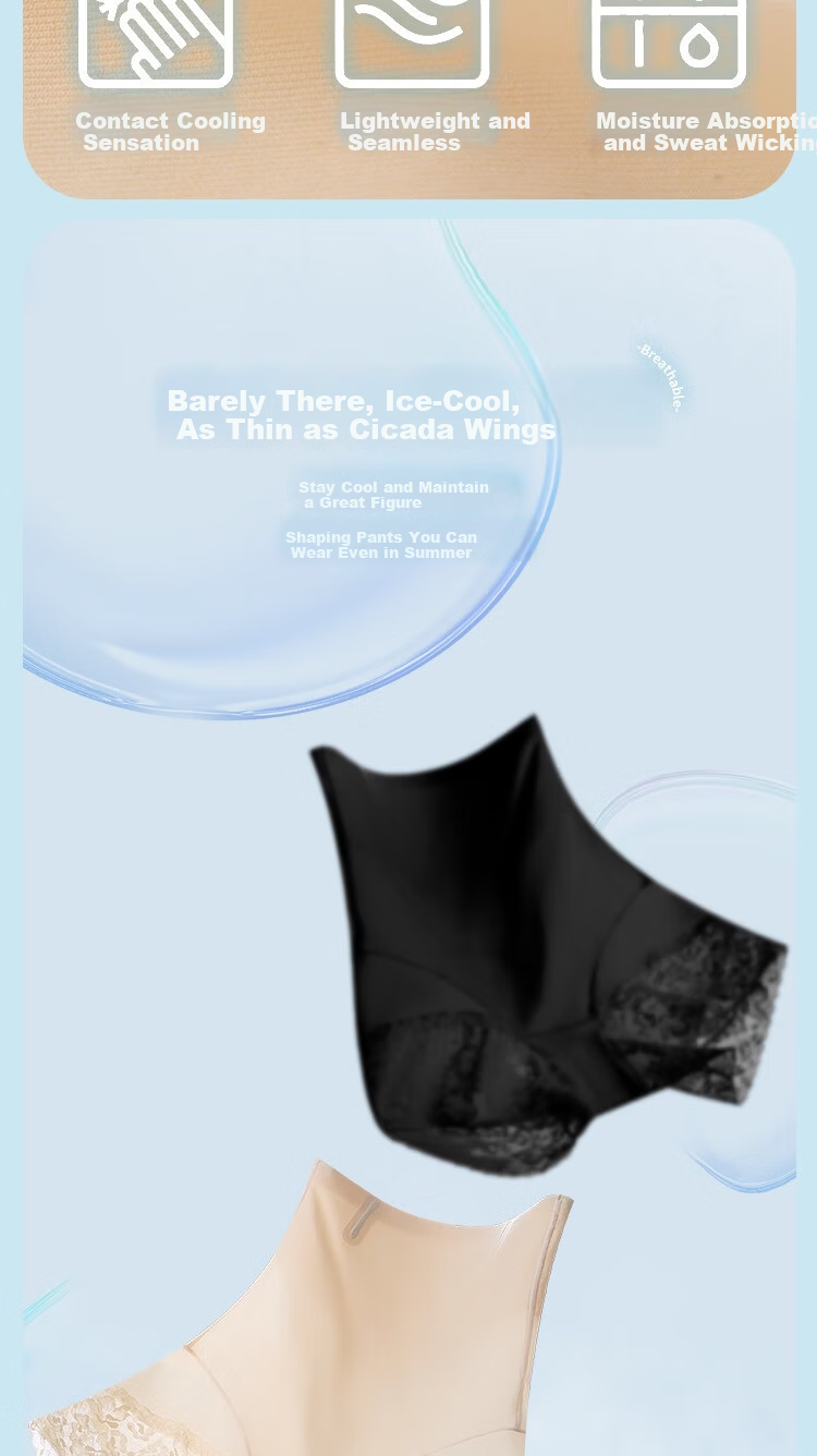 GRACEWELL High Waist Thin Postpartum Shaping Slimming Tummy Control Butt Lifting Safety Pants QS 4