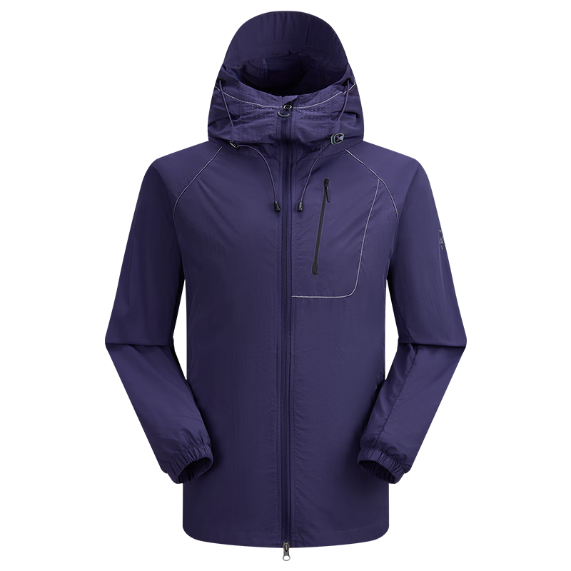 NVG·YOUNG Small Sailboat [Fashion Week Edition] Women's Lightweight Breathable Hooded Jacket Summer Outdoor Water-Repellent Mountaineering Coat