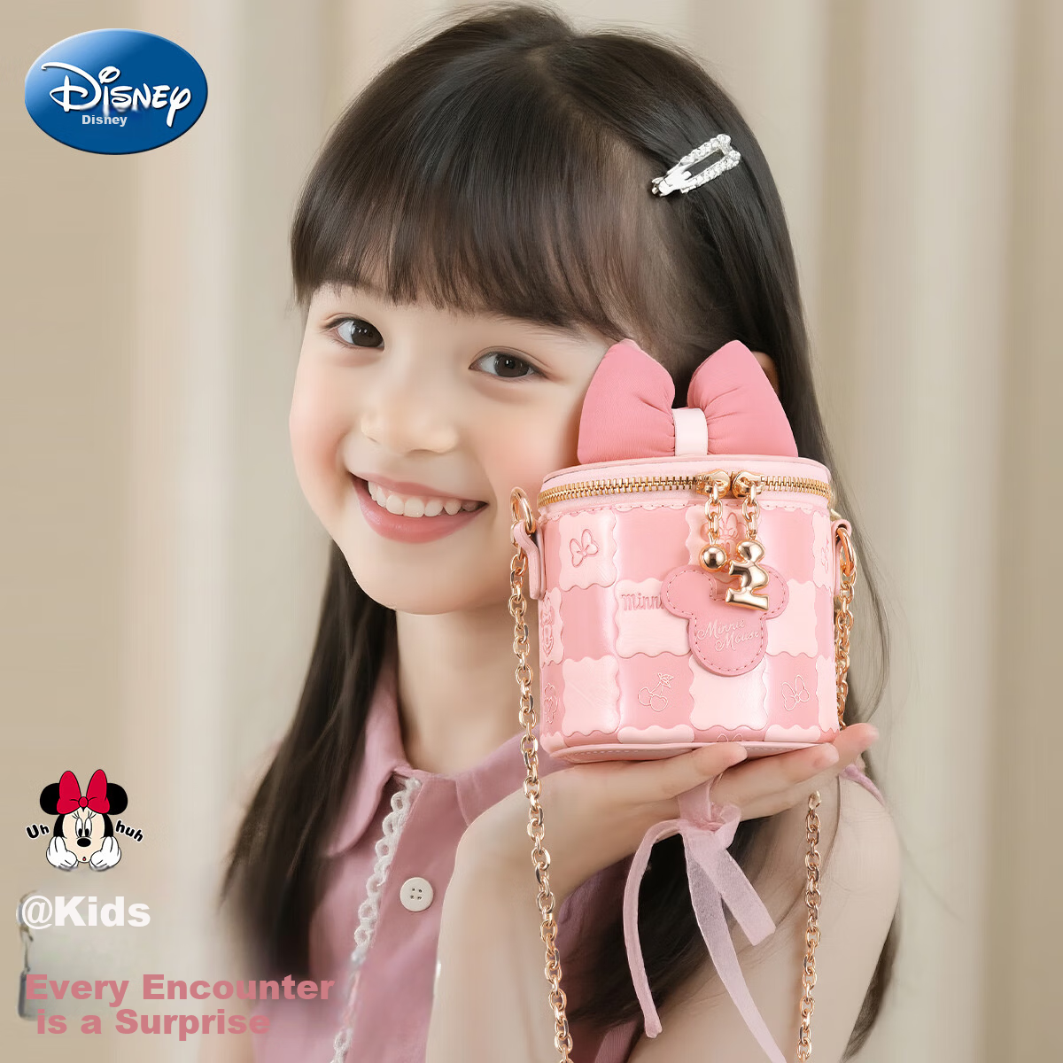 Disney Kids Crossbody Bag for Girls Cute 2025 New Style 10-Year-Old Birthday Gift