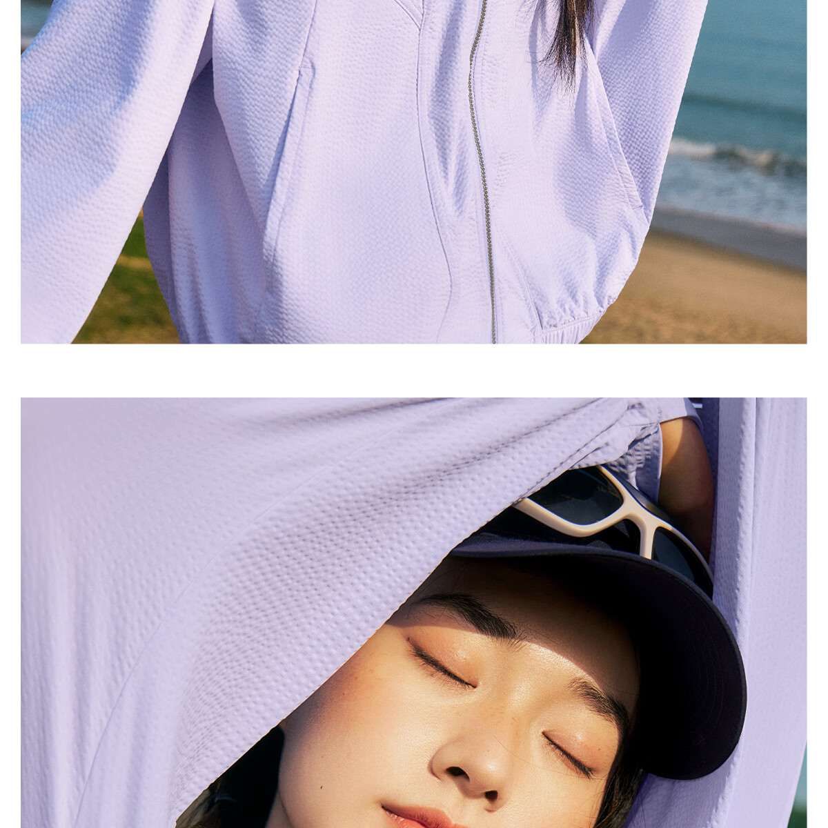 Camel Women's Sun Protection Jacket Spring Summer New Outdoor Cooling Heat Shield Breathable UV Protection M26BS01065 27
