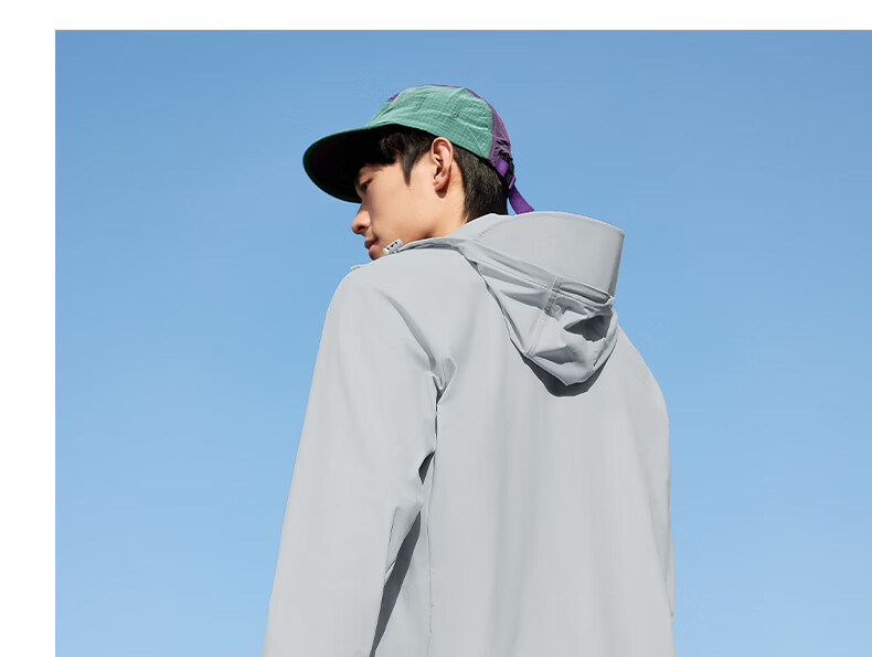 361° Men's Sunscreen Jacket Spring Summer UPF200+ UV Protection Sports Cooling Quick-Dry Heat-Blocking Coat 652624602-4 24