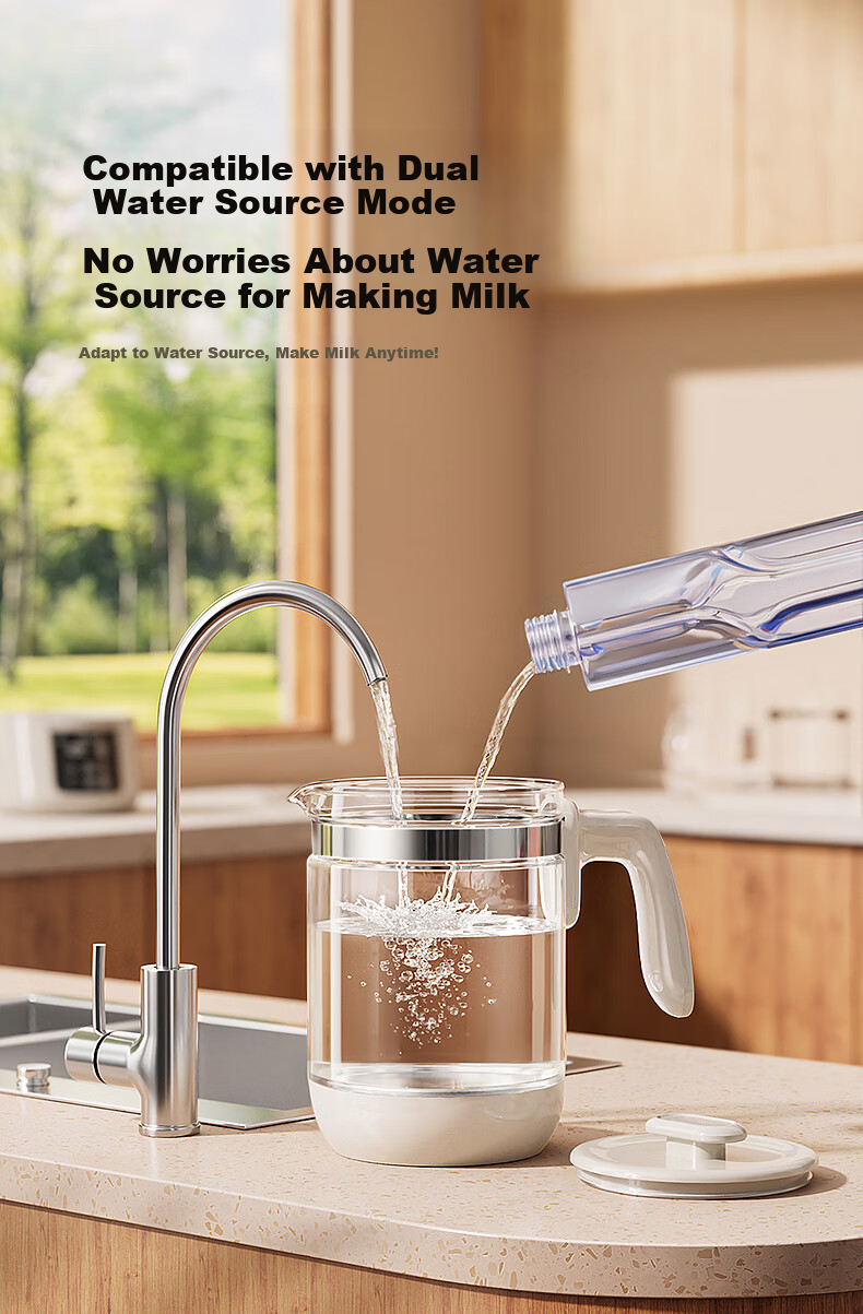 HP Thermostatic Kettle Baby Milk Warmer Formula Maker Hot Water Kettle Health Pot 9