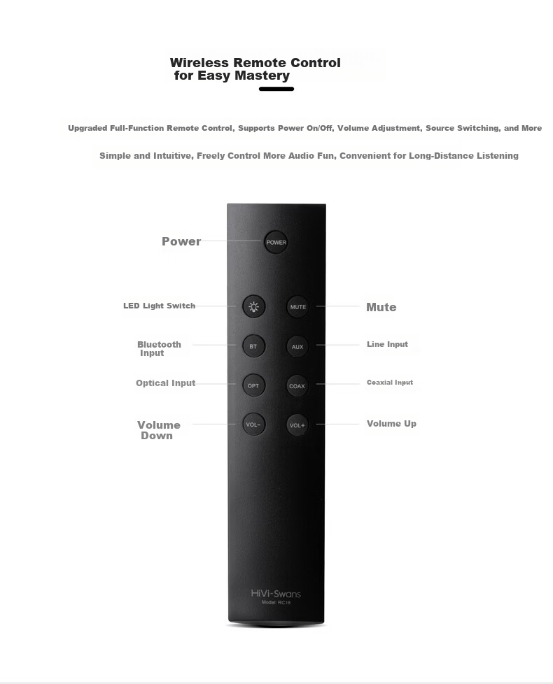 HiVi M200 Neo Wireless Bluetooth Speaker Home Two-Way HiFi Audio TV Computer Study Living Room Desktop Bookshelf Speaker Wood Grain Color 10