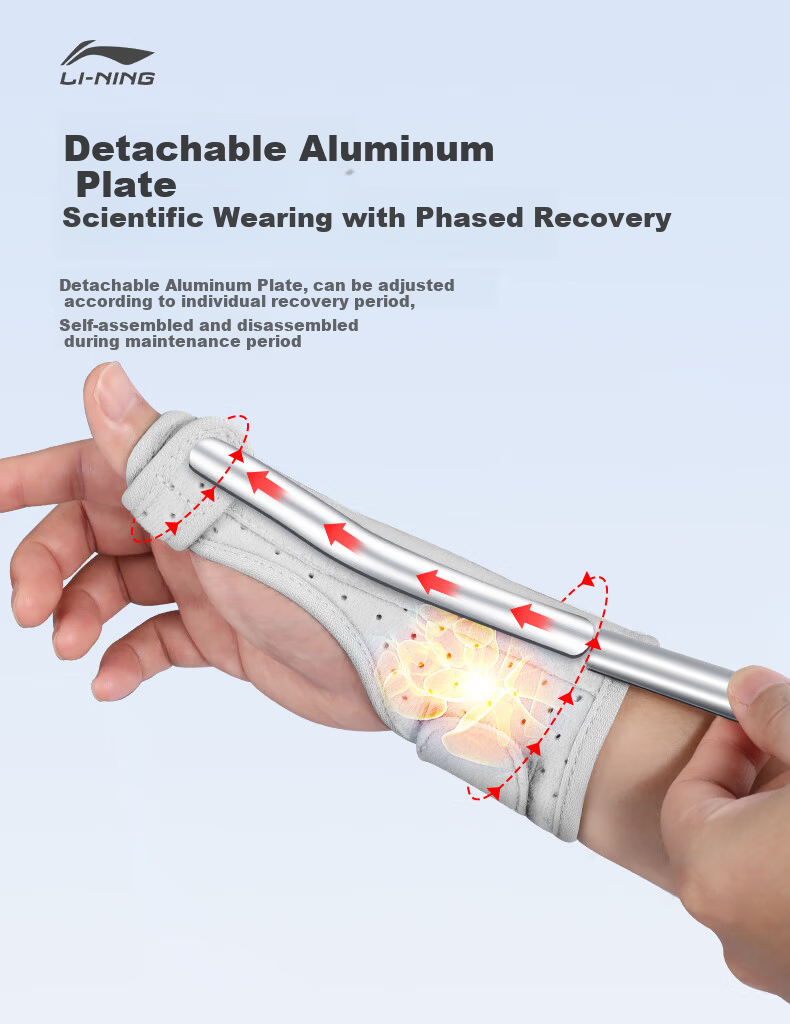 LI-NING Thumb Tendonitis Brace Thumb Fracture Stabilizer Wrist Support Splint for Mom's Hand Sprain 5