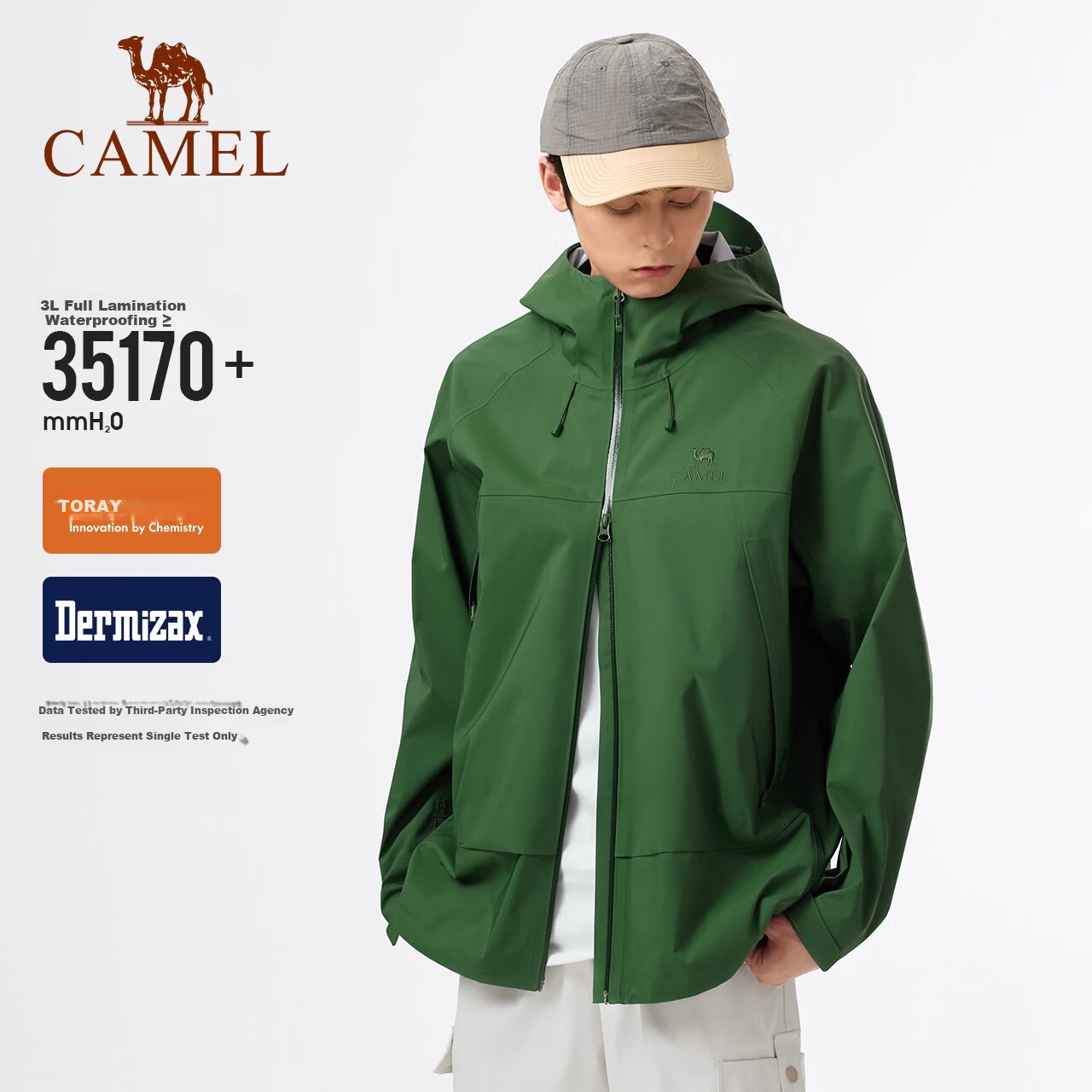 CAMEL (CAMEL) [Toray DX] King Kai Armor ULTRA 3L Hard Shell Single Jacket Series PRO Waterproof Men's B275 Jacket