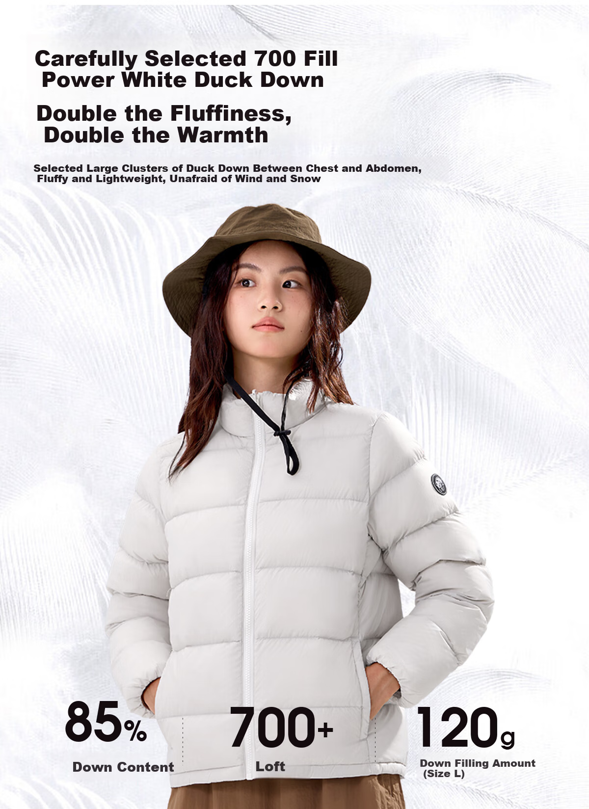 Panda Camel Series Outdoor Three-in-One Waterproof Windproof Thermal Mountaineering Jacket with Down Liner, Men's M 9