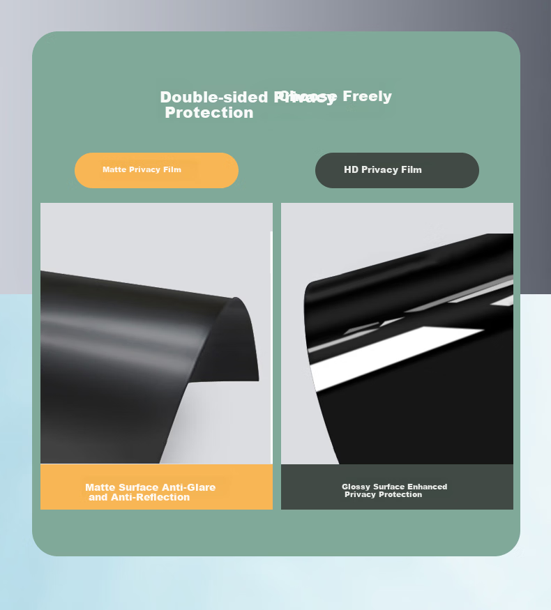 Jiasu 13.3-inch (16:10) Laptop Privacy Screen Protector Film Double-Sided Privacy Filter with Clip-On for Lenovo HP Asus (287x179mm) 3