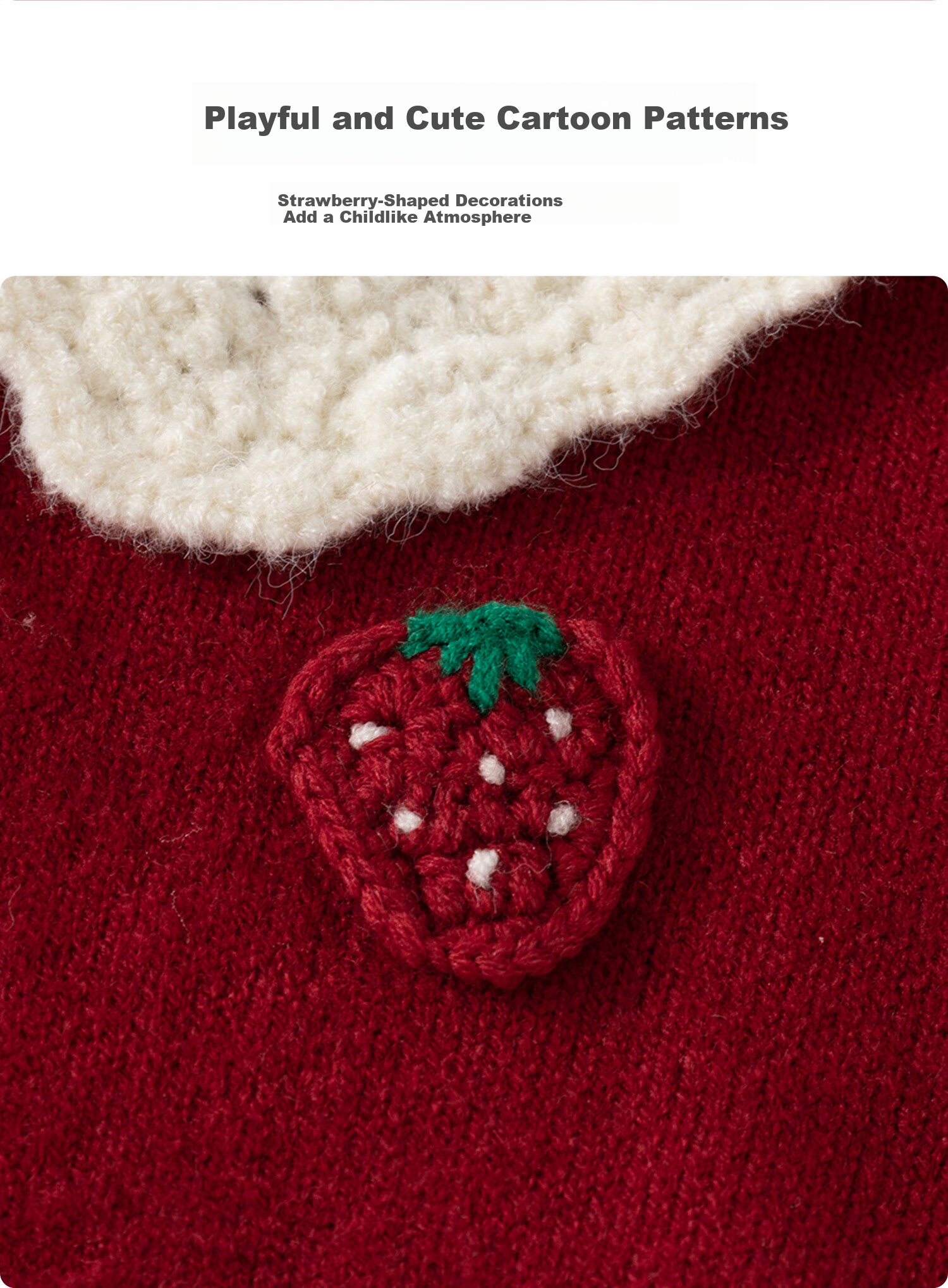Banxidi Girls Sweater Spring 2026 New Children's Fashion Knitted Cardigan Baby Spring Autumn Jacket New Year Outfit 4