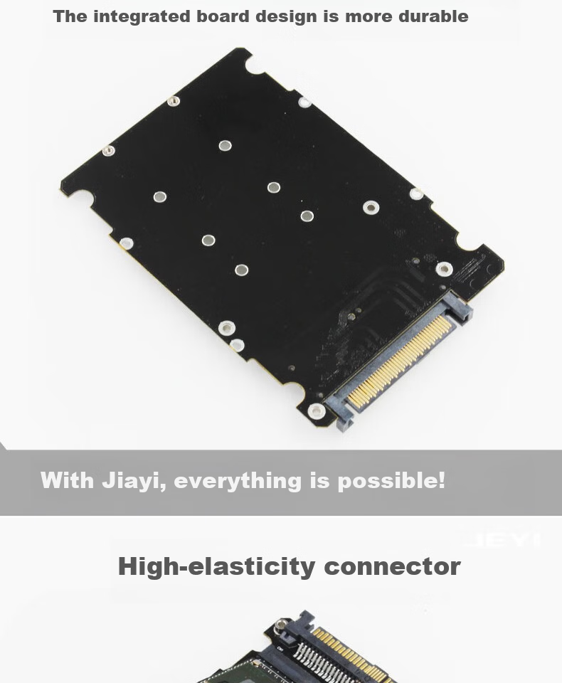 JEYI U.2 Adapter Card SFF-8639 Expansion M.2 NVMe Slot Converter U.2 Hard Drive Interface 6