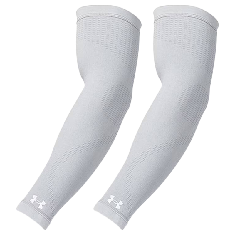 Under Armour Cycling Ice Sleeves for Men And Women, Sun Protection Arm Sleeves, Silk-Like Cooling Sleeves for Summer, Anti-UV Arm Guards, Driving Fishing Ice Cool Sleeves