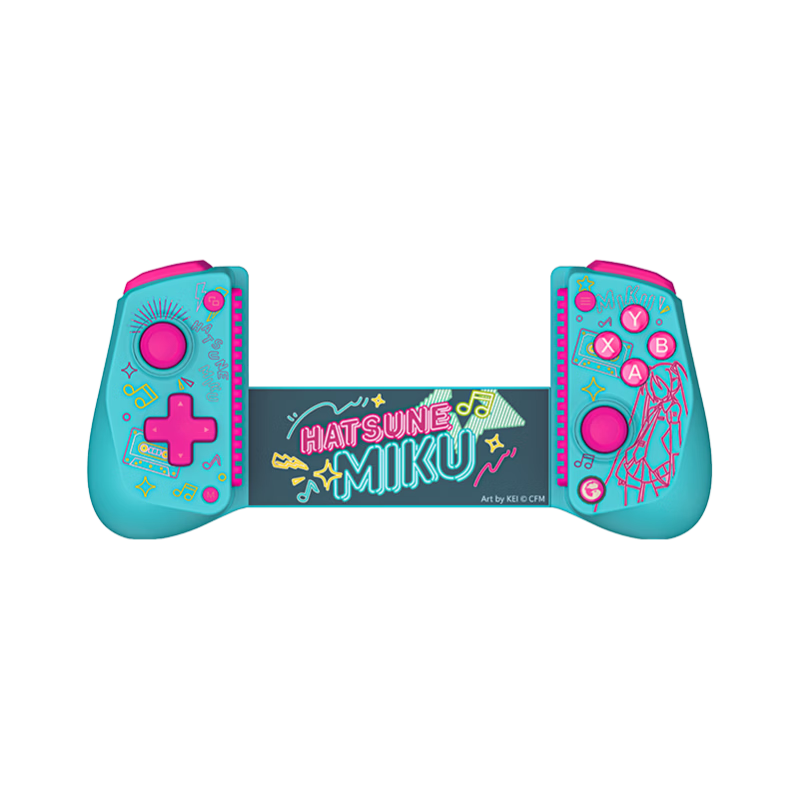 Genshin Little Chicken Hatsune Miku Collaboration Wireless Stretchable Phone Handle X5s HD Vibration Bluetooth Motion Sensor Android Apple Phone NS2Pro Tablet PC Delta Game Peripheral Emulator