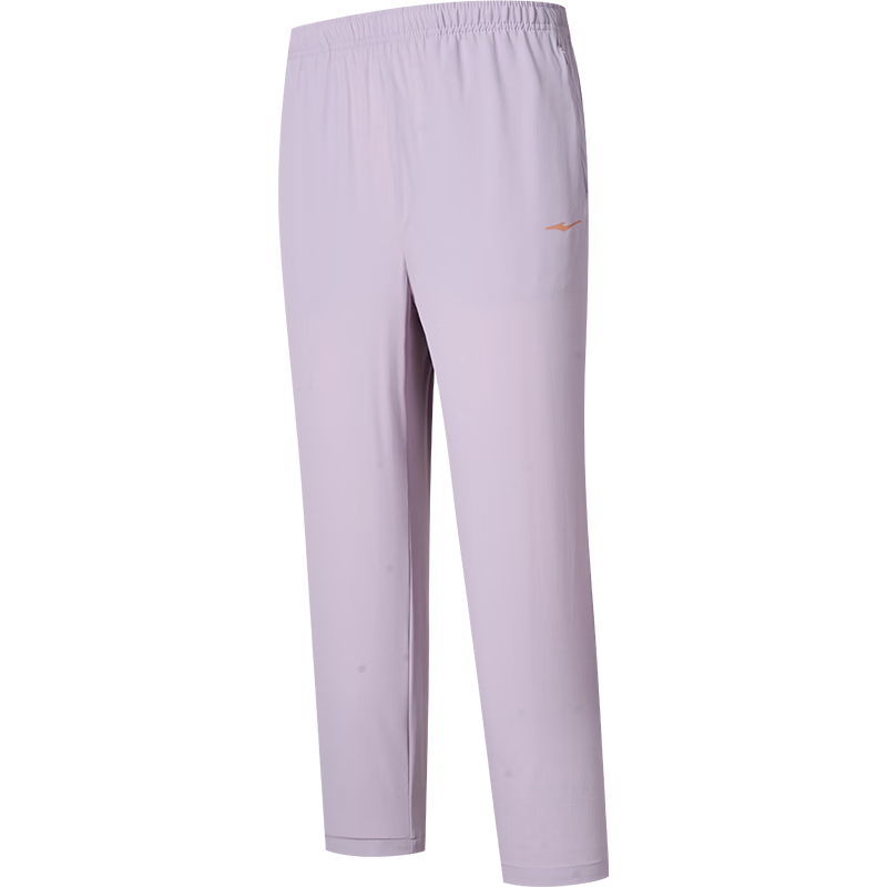 ERKE Women's Sports Cropped Pants Summer Water-Repellent Ice-Cooling Sun-Protective Straight Casual Slim Solid Color Pants