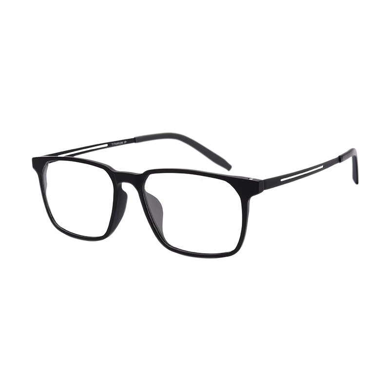 CAPONI German Imported Reading Glasses for Men And Women, Anti-Blue Light, Bifocal, High Definition, Ultra-Light Titanium Black Frame Reading Glasses