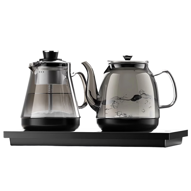 AUX Automatic Water-Filling Electric Kettle, Boiling Kettle, Shower-Type Tea Maker, Tea Table And Desk for Brewing Tea, Specialized Integrated Constant Temperature Electric Tea Stove, 316 Stainless Steel, AAS-08AZX