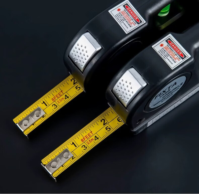 ZhuGu Laser Level High-Precision Multifunctional Infrared Level 4-in-1 with Tape Measure Laser Line Projector 13