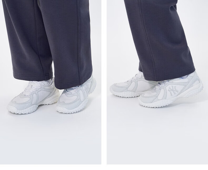 MLB KARINA Zhang Kangle Unisex Korean Style Retro Bean Thin Sole Shoes 3ASXT025N-50IVS-230 8