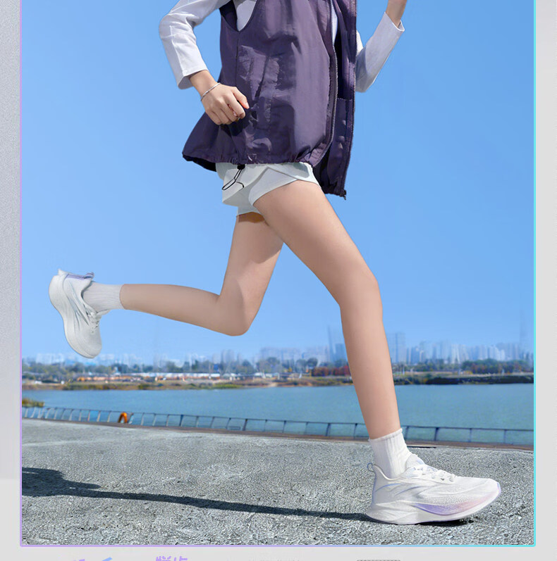 Warrior Women's Summer 2026 New Breathable Soft Sole Lightweight Casual Running Shoes 5593 White Purple Size 40 20